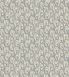 Geranium Stripe Wallpaper by Josephine Munsey Bude Blue/Edge Sand Geranium Stripe Wallpaper by Josephine Munsey Bude Blue/Edge Sand