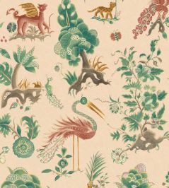 Gertrude Wallpaper by GP & J Baker Plaster Gertrude Wallpaper by GP & J Baker Plaster