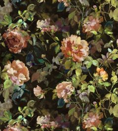 Gertrude Rose Fabric by Designers Guild Sepia Gertrude Rose Fabric by Designers Guild Sepia