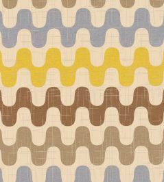 Giardino Fabric by Nobilis Blue / Yellow Giardino Fabric by Nobilis Blue / Yellow