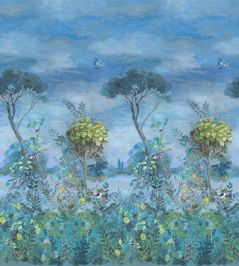 Giardino Segreto Alta Fabric by Designers Guild Delft Giardino Segreto Alta Fabric by Designers Guild Delft