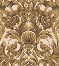 Gibbons Carving Wallpaper by Cole & Son Gold Gibbons Carving Wallpaper by Cole & Son Gold
