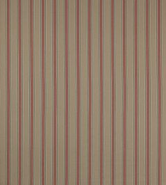 Gillan Stripe Fabric by Colefax and Fowler Red/Green Gillan Stripe Fabric by Colefax and Fowler Red/Green