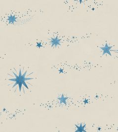 Gillis Wallpaper by Sandberg Blue Gillis Wallpaper by Sandberg Blue