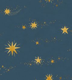 Gillis Wallpaper by Sandberg Midnight Blue Gillis Wallpaper by Sandberg Midnight Blue