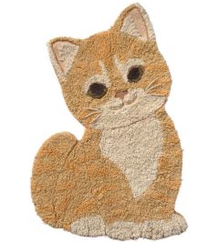 Ginger the cat Rug by Lorena Canals Chestnut Ginger the cat Rug by Lorena Canals Chestnut