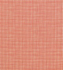 Gingham Fabric by Designers Guild Scarlet Gingham Fabric by Designers Guild Scarlet