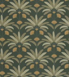 Giselle Wallpaper by Caselio Vert bouteille Giselle Wallpaper by Caselio Vert bouteille