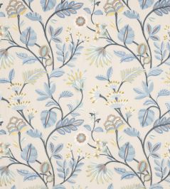 Gloriana Fabric by Jane Churchill Blue Gloriana Fabric by Jane Churchill Blue