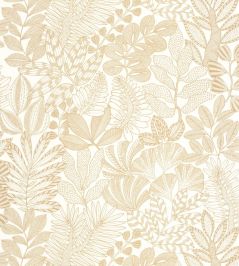 Golden Jungle Wallpaper by Caselio Blanc or Golden Jungle Wallpaper by Caselio Blanc or