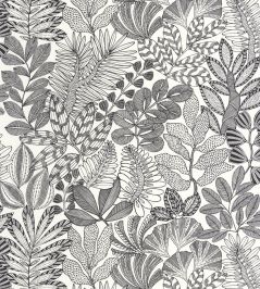 Golden Jungle Wallpaper by Caselio Noir et blanc Golden Jungle Wallpaper by Caselio Noir et blanc