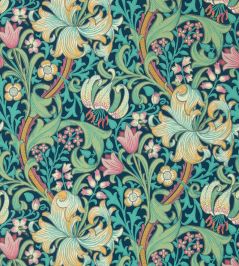 Golden Lily Wallpaper by Morris & Co Galactic Ink Golden Lily Wallpaper by Morris & Co Galactic Ink