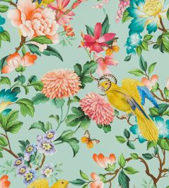 Golden Parrot Wallpaper by Clarke & Clarke Mineral Golden Parrot Wallpaper by Clarke & Clarke Mineral