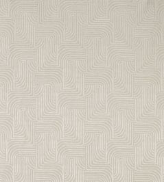 Gormley Jacquard Fabric by Clarke & Clarke Ivory Gormley Jacquard Fabric by Clarke & Clarke Ivory