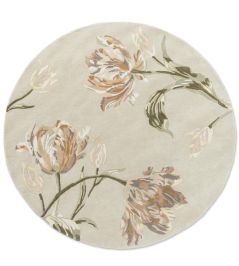 Gosford Round Rug by Brink & Campman Natural/Sage Green Gosford Round Rug by Brink & Campman Natural/Sage Green