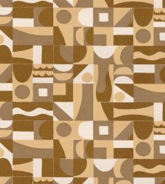 Gourna Wallpaper by Casamance Ocre/Dore Gourna Wallpaper by Casamance Ocre/Dore