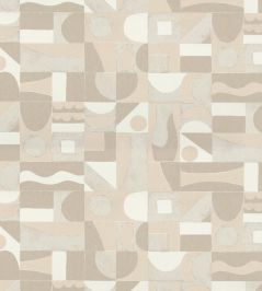 Gourna Wallpaper by Casamance Travertin/Nacre Gourna Wallpaper by Casamance Travertin/Nacre
