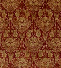 Lapura Velvet Fabric by GP & J Baker Indian Red Lapura Velvet Fabric by GP & J Baker Indian Red