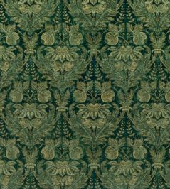 Lapura Velvet Fabric by GP & J Baker Emerald Lapura Velvet Fabric by GP & J Baker Emerald