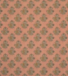 Poppy Paisley Fabric by GP & J Baker Blush Poppy Paisley Fabric by GP & J Baker Blush