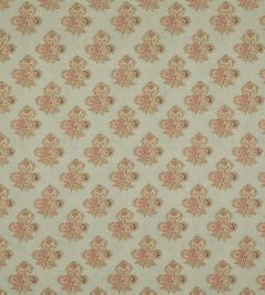 Poppy Paisley Fabric by GP & J Baker Aqua Poppy Paisley Fabric by GP & J Baker Aqua