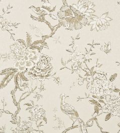 Oriental Bird Wallpaper by GP & J Baker Ivory Oriental Bird Wallpaper by GP & J Baker Ivory