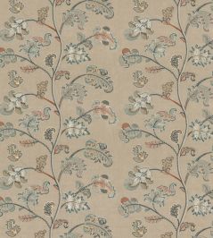 Alderwood Fabric by GP & J Baker Teal Alderwood Fabric by GP & J Baker Teal