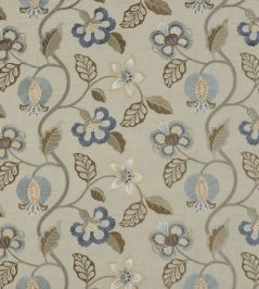 Elvaston Fabric by GP & J Baker Indigo Elvaston Fabric by GP & J Baker Indigo