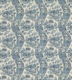Caldbeck Fabric by GP & J Baker Indigo / Ivory Caldbeck Fabric by GP & J Baker Indigo / Ivory