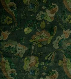 California Velvet Fabric by GP & J Baker Emerald California Velvet Fabric by GP & J Baker Emerald