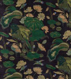 Nympheus Velvet Fabric by GP & J Baker Indigo Nympheus Velvet Fabric by GP & J Baker Indigo