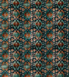 Petropolis Fabric by GP & J Baker Teal Petropolis Fabric by GP & J Baker Teal