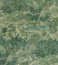 Ramayana Wallpaper by GP & J Baker Emerald Ramayana Wallpaper by GP & J Baker Emerald