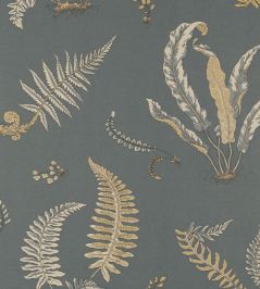 Ferns Wallpaper by GP & J Baker Charcoal/Bronze Ferns Wallpaper by GP & J Baker Charcoal/Bronze
