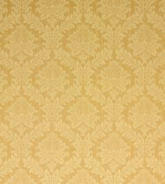 Lydford Damask Fabric by GP & J Baker Gilt Lydford Damask Fabric by GP & J Baker Gilt