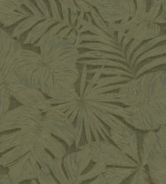 Granada Wallpaper by Casadeco Vert Kaki Granada Wallpaper by Casadeco Vert Kaki