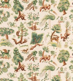Grand Gertrude Fabric by GP & J Baker Linen Grand Gertrude Fabric by GP & J Baker Linen