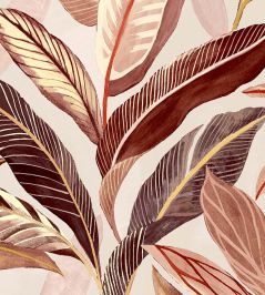 Grand Oasis Fabric by Arley House Blush Grand Oasis Fabric by Arley House Blush