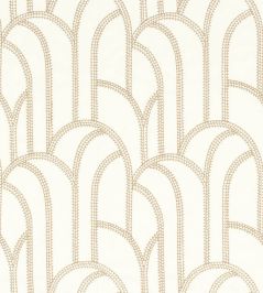 Grand Rex Fabric by Camengo Milk Grand Rex Fabric by Camengo Milk
