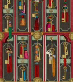 Grand Suite Keys Wallpaper by MINDTHEGAP Anthracite Grand Suite Keys Wallpaper by MINDTHEGAP Anthracite