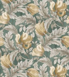 Grande Audley Fabric by Arley House Sage Grande Audley Fabric by Arley House Sage