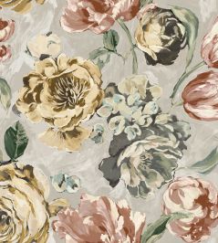 Grande Bronte Fabric by Arley House Linen Grande Bronte Fabric by Arley House Linen