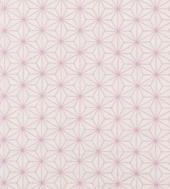 Grande Etoile Fabric by Vanderhurd Blush/Cream Grande Etoile Fabric by Vanderhurd Blush/Cream
