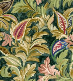 Grande Highgrove Fabric by Arley House Emerald Grande Highgrove Fabric by Arley House Emerald
