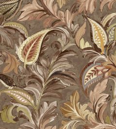 Grande Highgrove Fabric by Arley House Umber Grande Highgrove Fabric by Arley House Umber