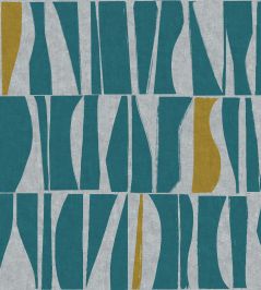 Grande Nordic Fabric by Arley House Sea Grande Nordic Fabric by Arley House Sea