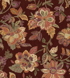 Grande Paridisa Fabric by Arley House Sumac Grande Paridisa Fabric by Arley House Sumac