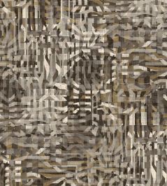 Grande Prism Fabric by Arley House Bark Grande Prism Fabric by Arley House Bark