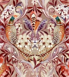 Grande Rostherne Fabric by Arley House Mulberry Grande Rostherne Fabric by Arley House Mulberry