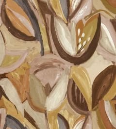 Grande Tulpen Fabric by Arley House Almond Grande Tulpen Fabric by Arley House Almond